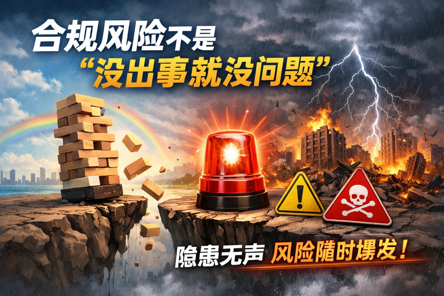 合规风险不是“没出事就没问题”