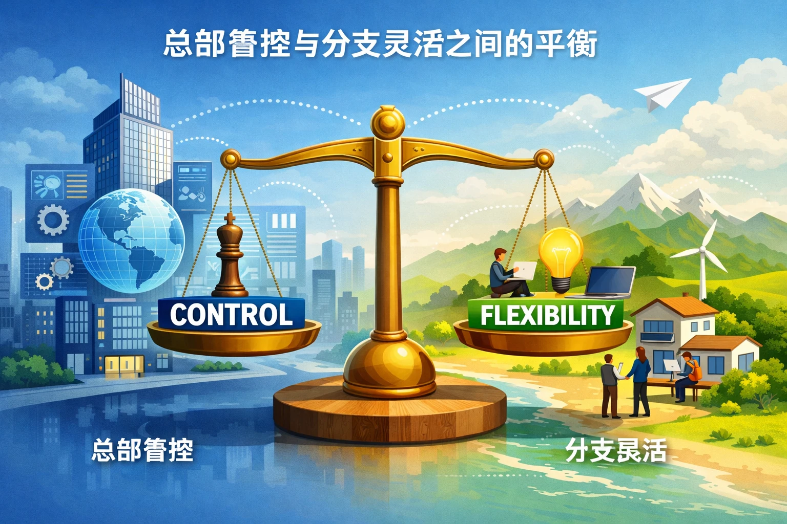 总部管控与分支灵活之间的平衡