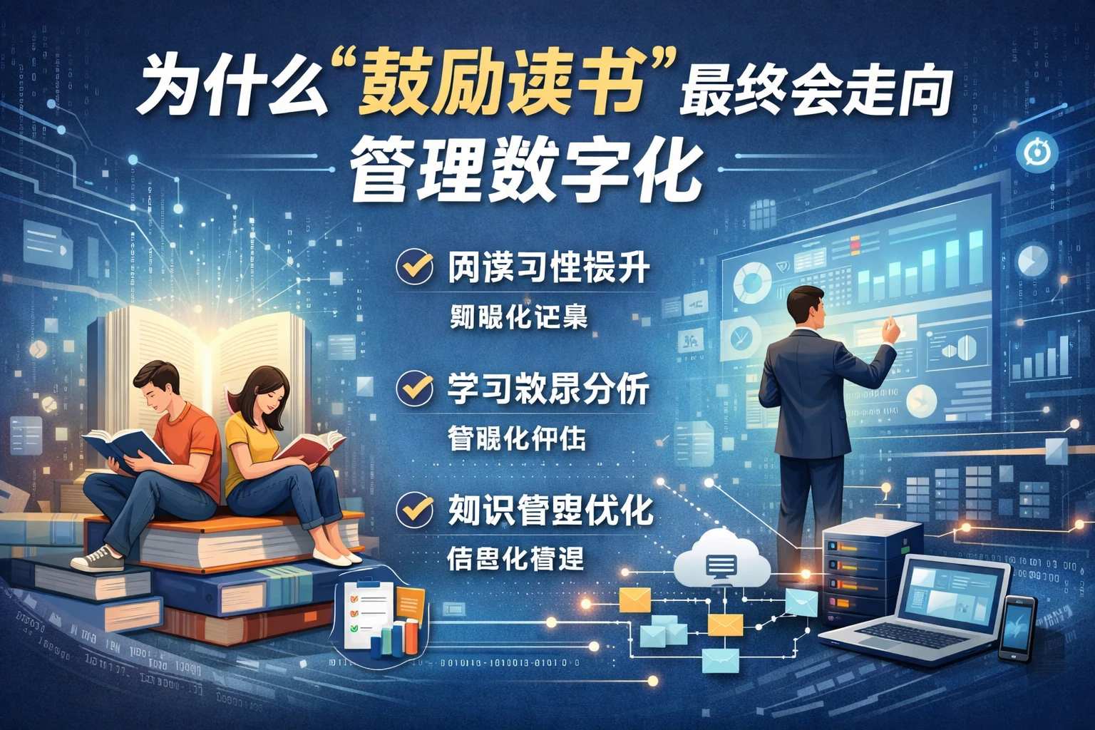 为什么“鼓励读书”最终会走向管理数字化