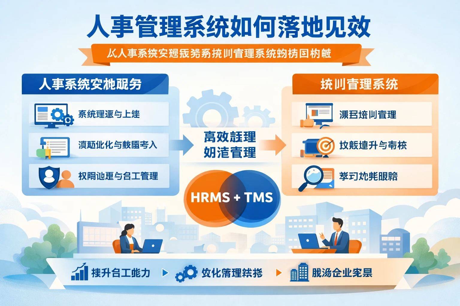人事管理系统如何落地见效：从人事系统实施服务到培训管理系统的协同价值