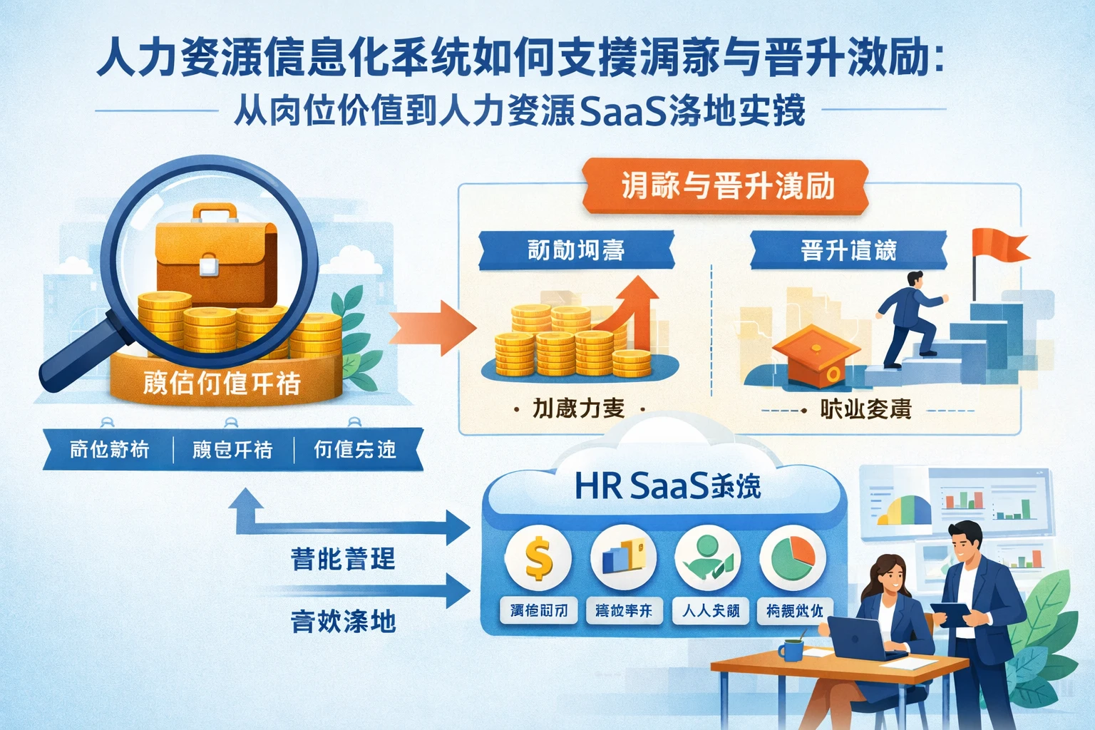 人力资源信息化系统如何支撑调薪与晋升激励：从岗位价值到人力资源SaaS落地实践