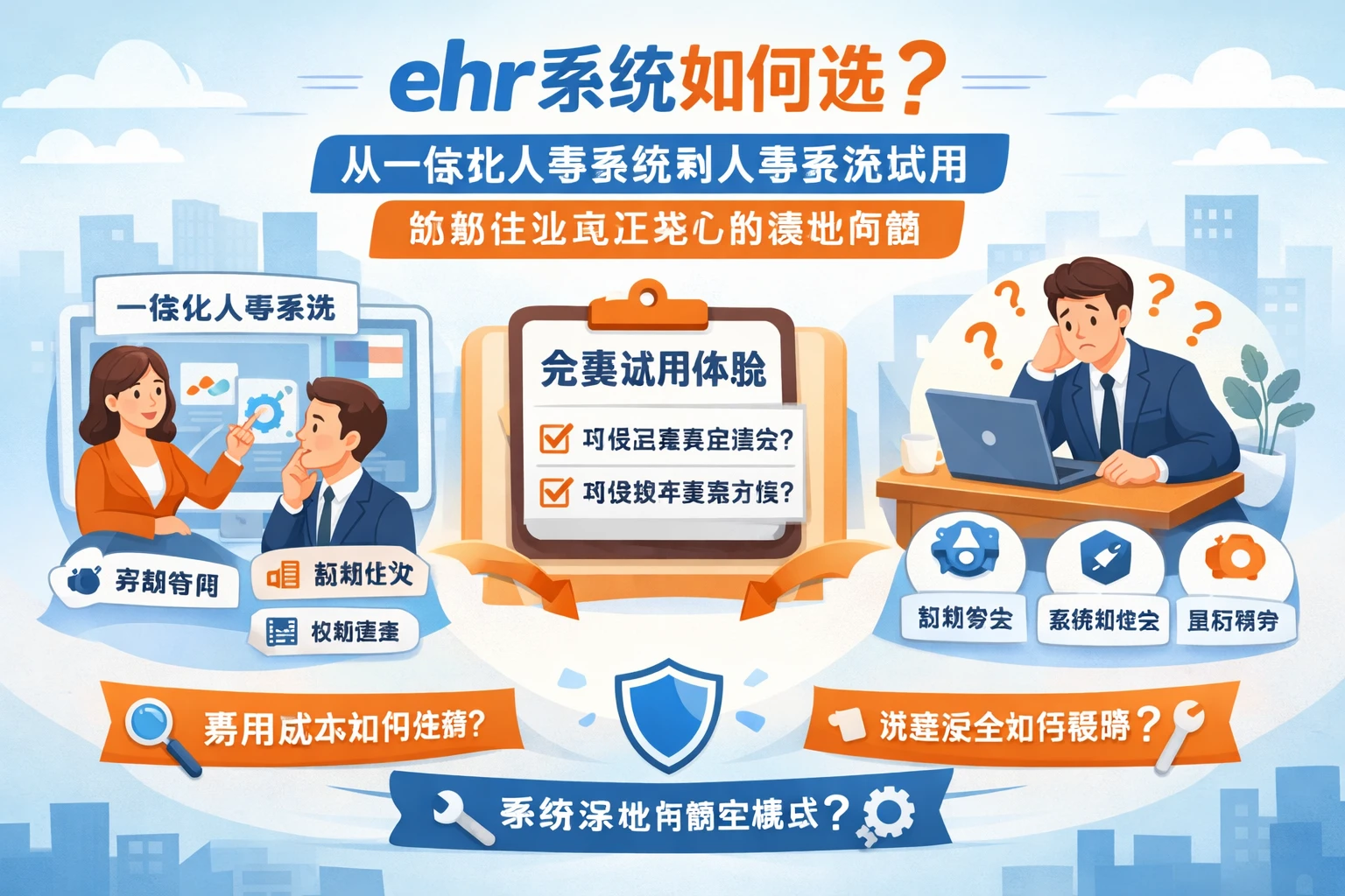 ehr系统如何选？从一体化人事系统到人事系统试用，聊聊企业真正关心的落地问题