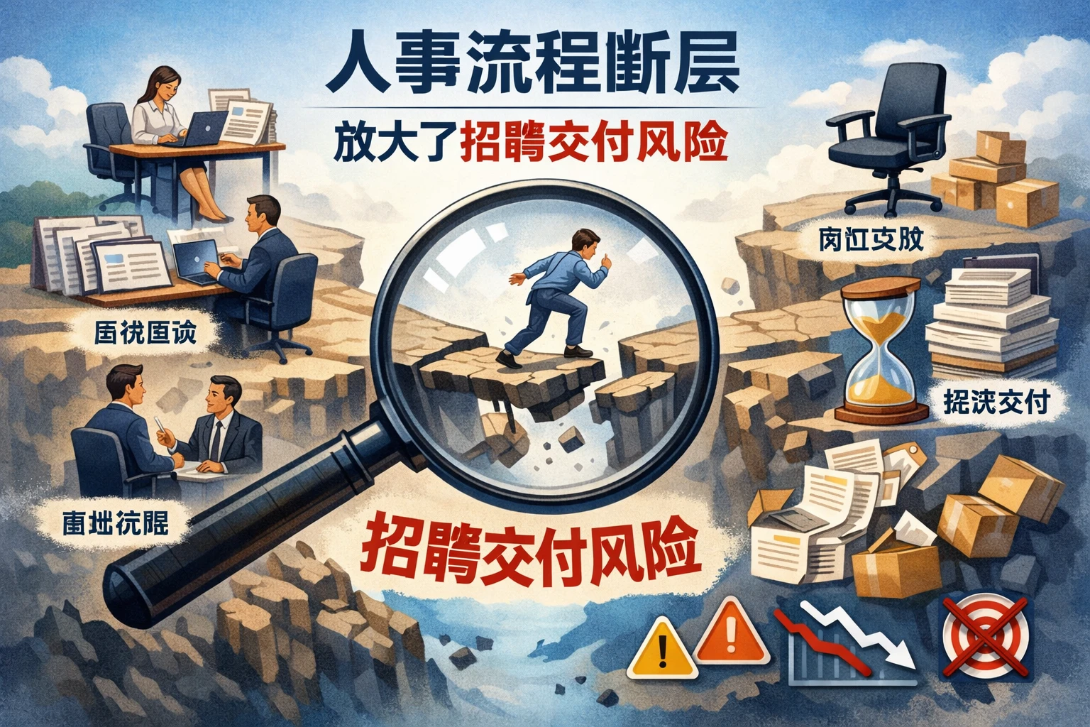 人事流程断层，放大了招聘交付风险