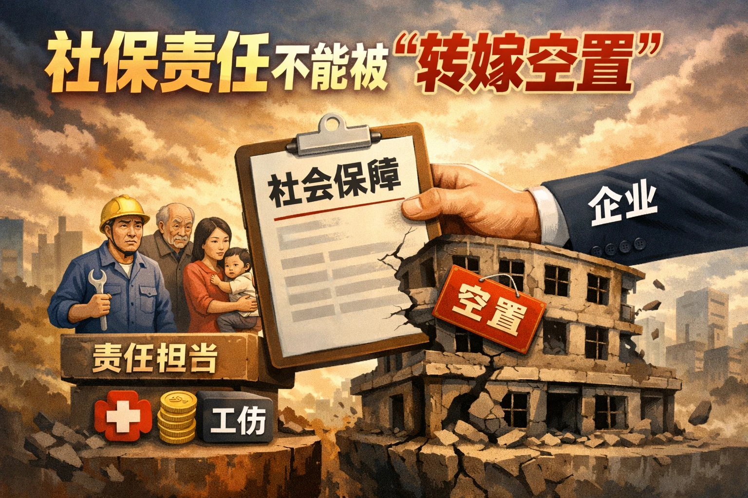 社保责任不能被“转嫁空置”
