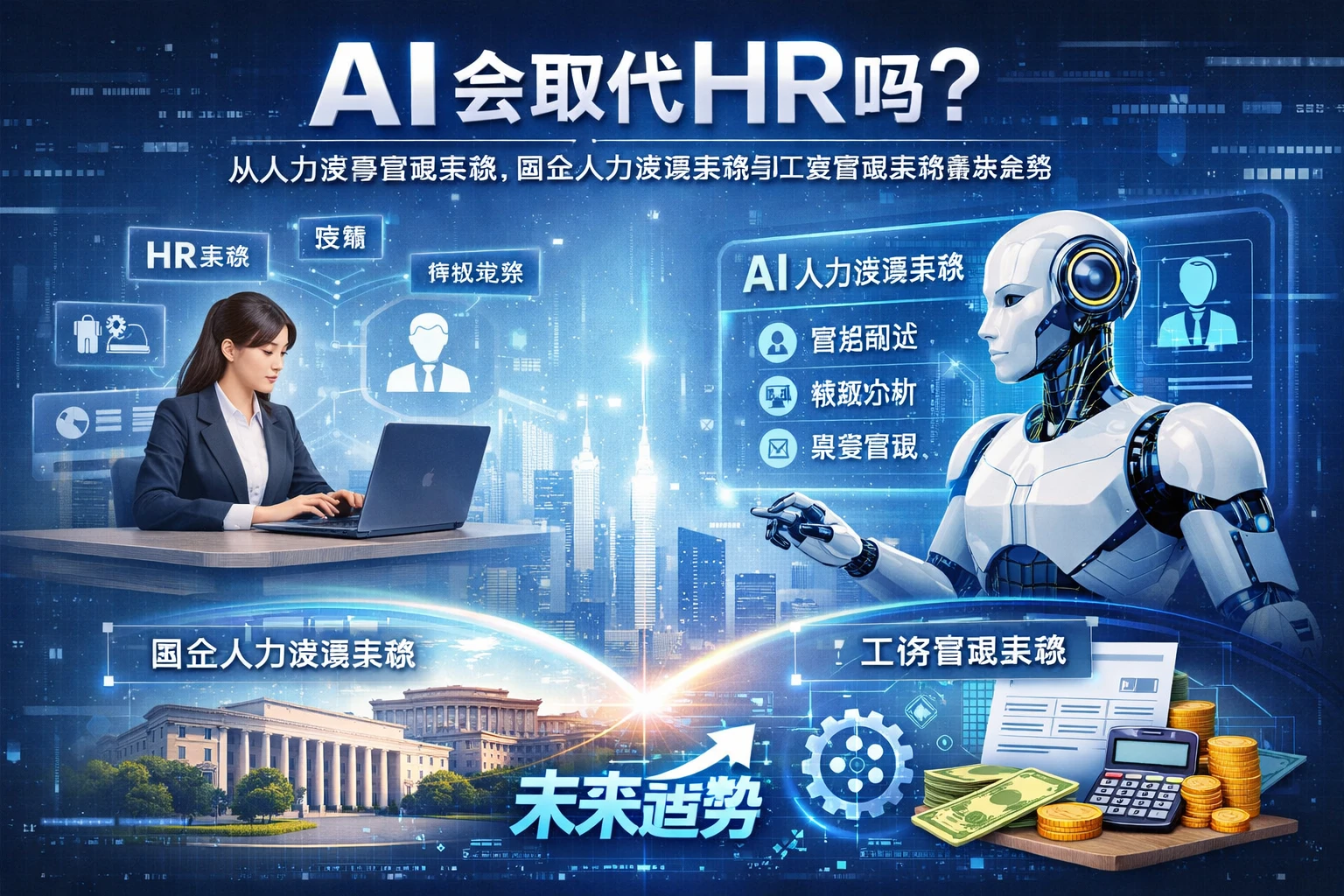 AI会取代HR吗？从人力资源管理系统、国企人力资源系统到工资管理系统看未来趋势