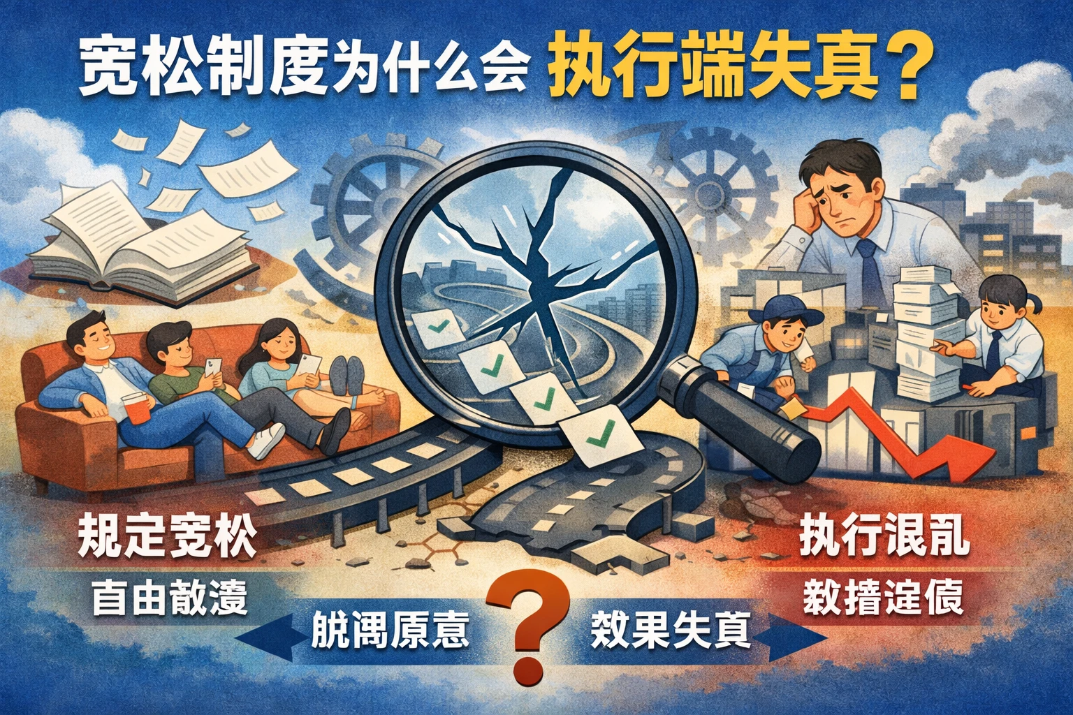 宽松制度为什么会在执行端失真