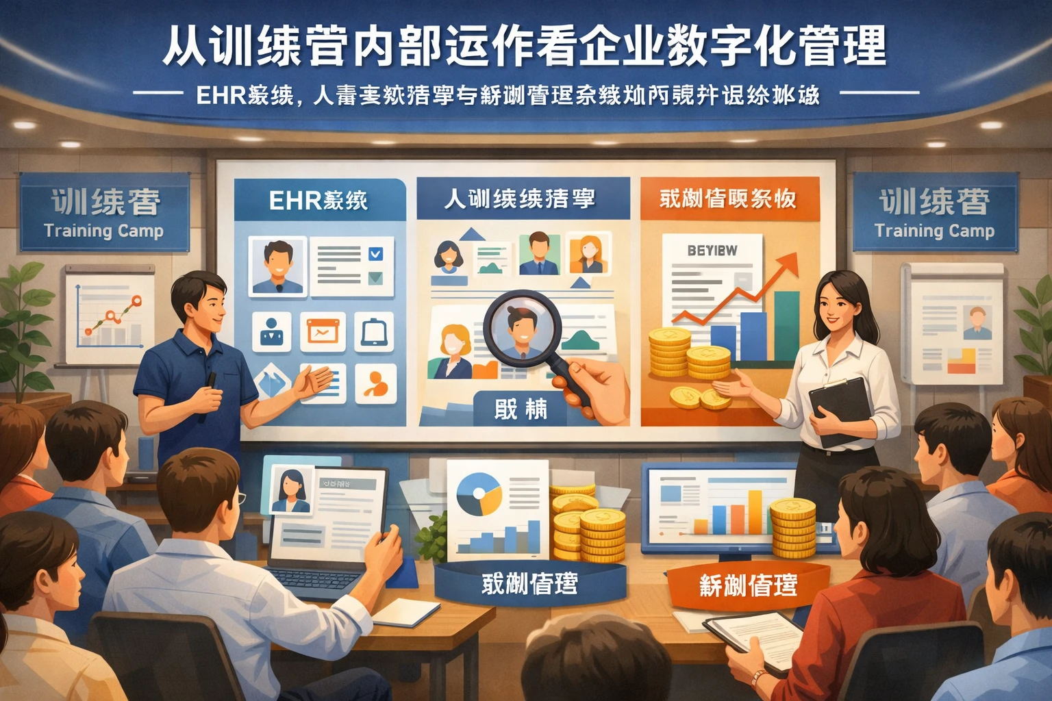 从训练营内部运作看企业数字化管理：ehr系统、人事系统推荐与薪酬管理系统如何提升组织体验