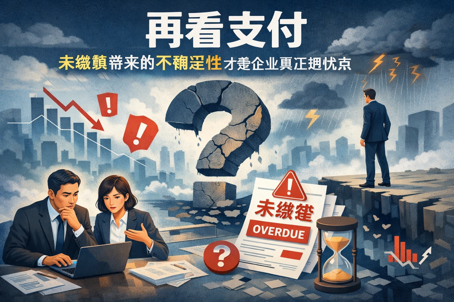 再看支付:未缴费带来的不确定性才是企业真正担忧点