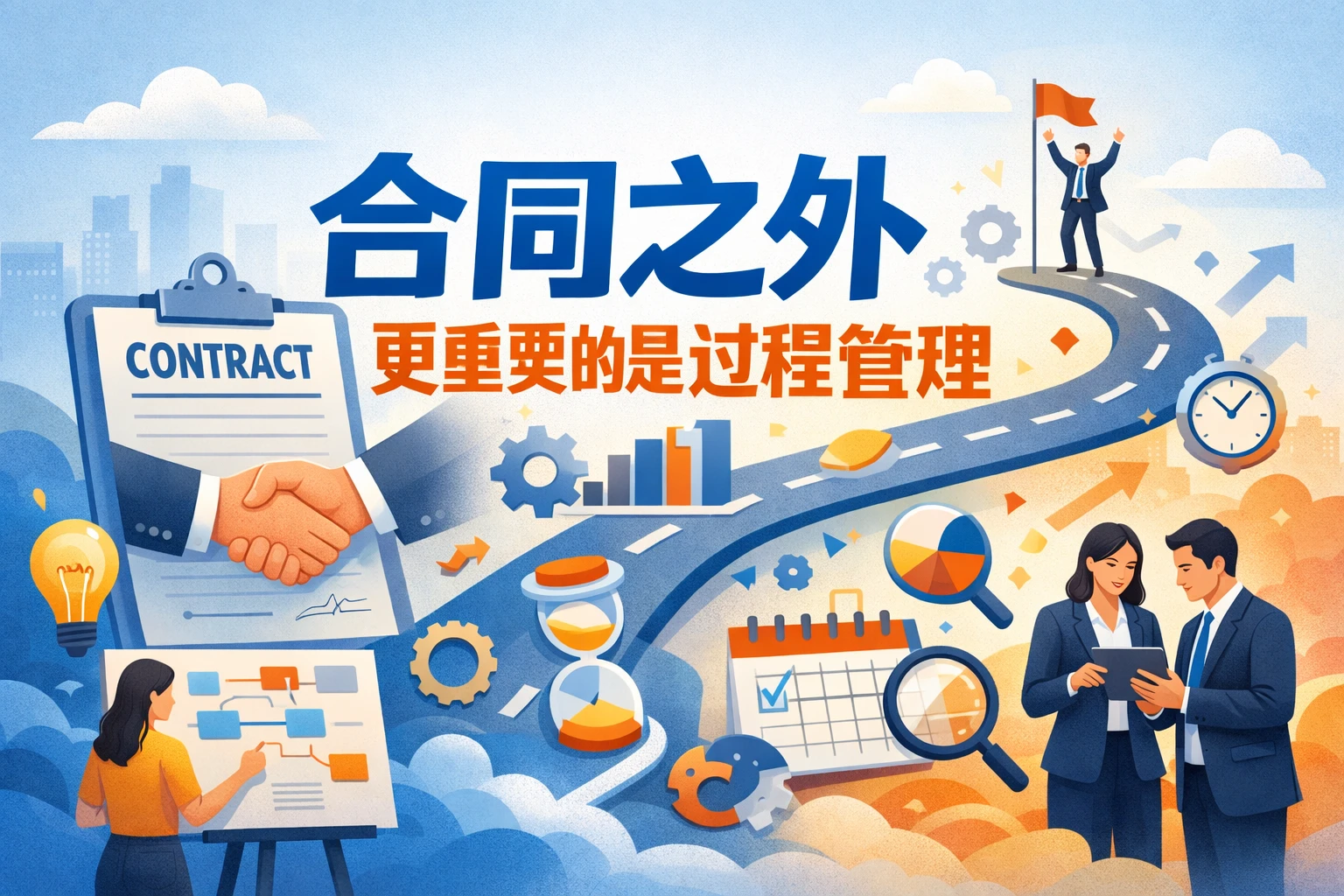 合同之外，更重要的是过程管理