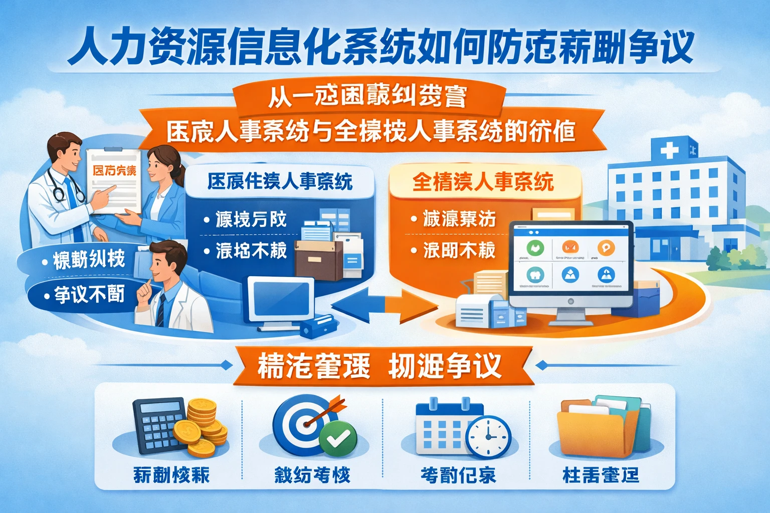 人力资源信息化系统如何防范薪酬争议：从一起调薪纠纷看医院人事系统与全模块人事系统的价值