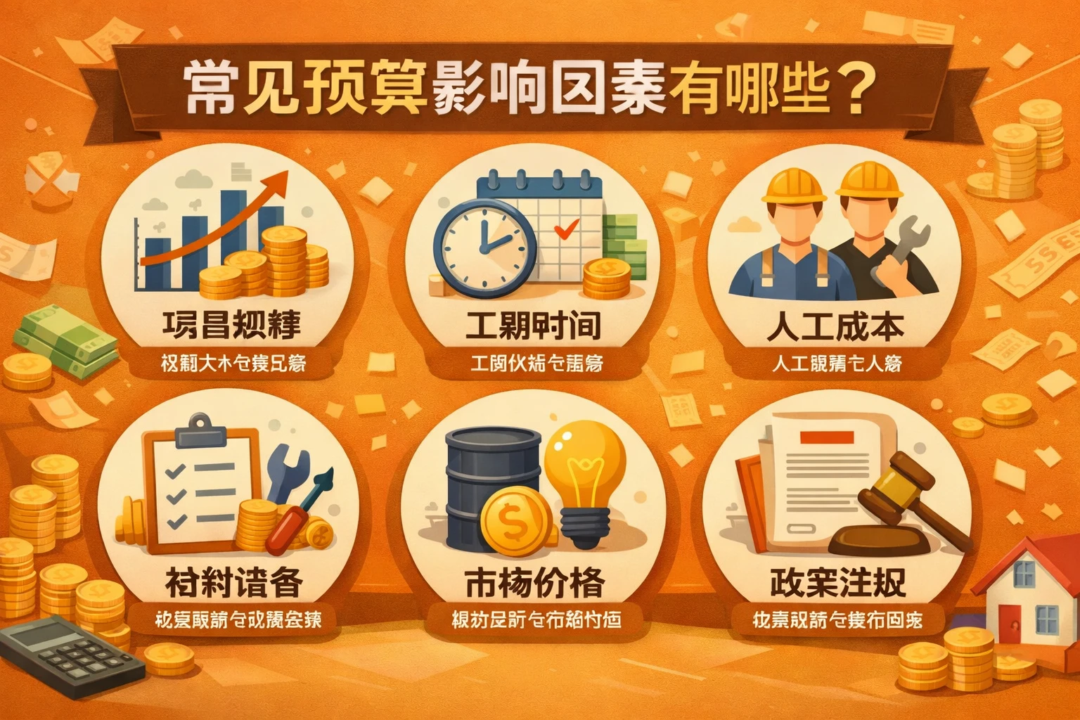 常见预算影响因素有哪些