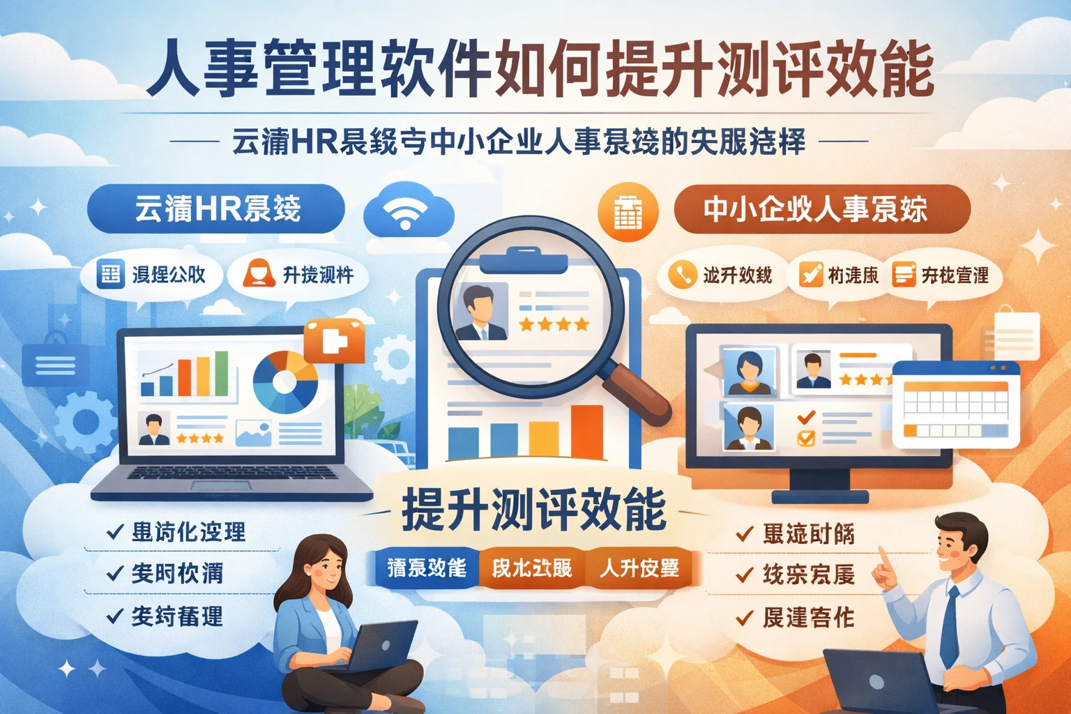 人事管理软件如何提升测评效能：云端HR系统与中小企业人事系统的实用选择