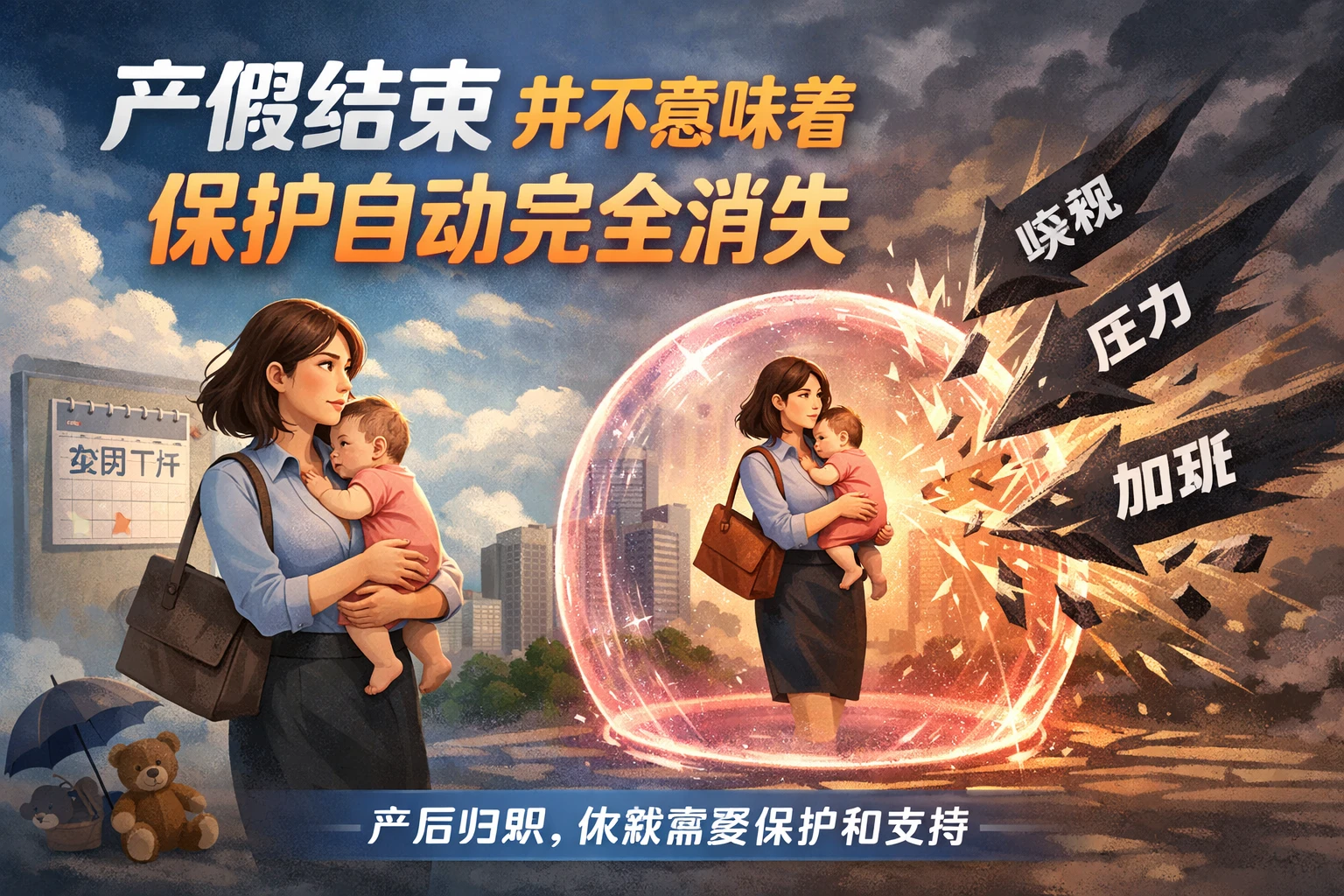 2. 产假结束并不意味着保护自动完全消失