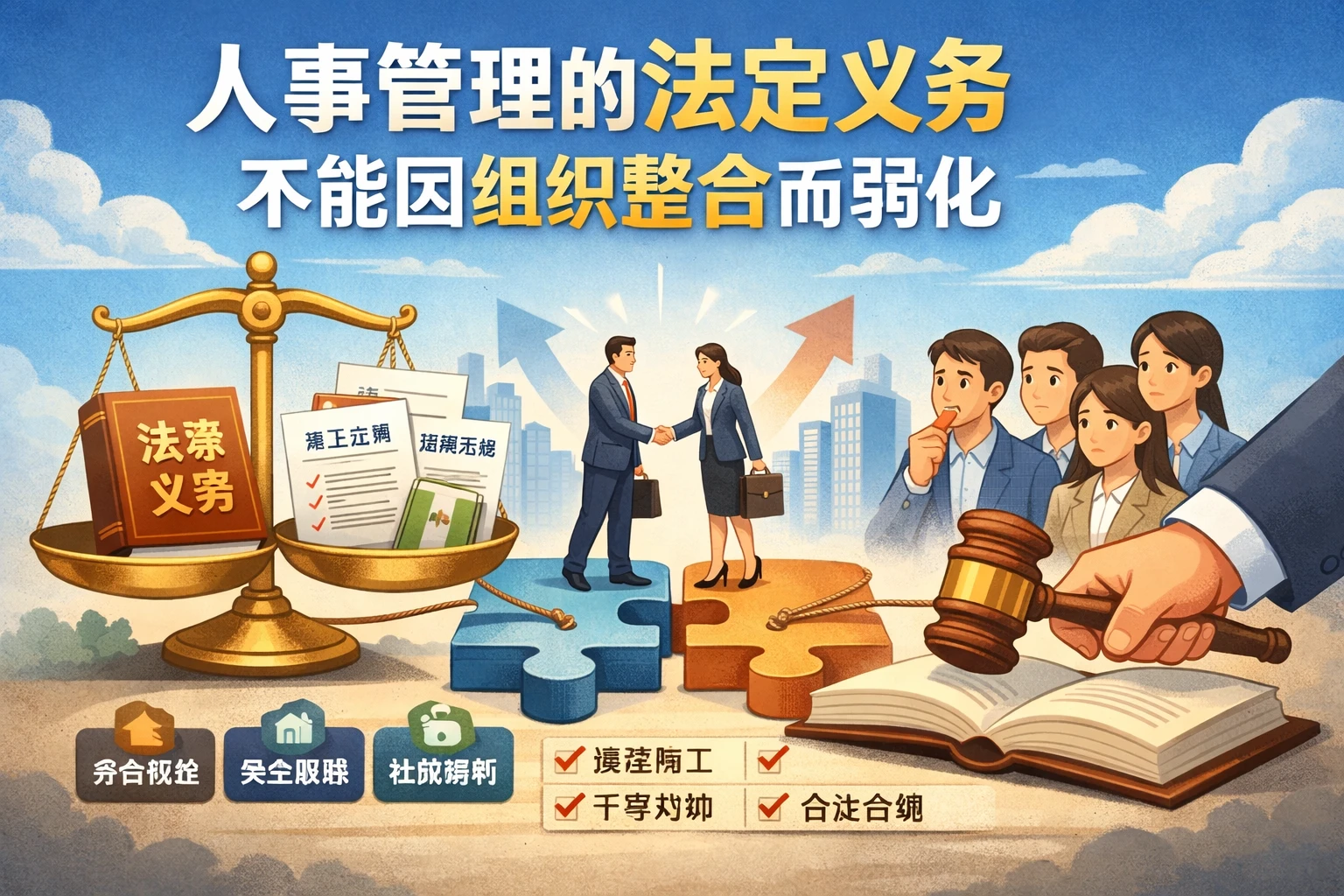 人事管理的法定义务不能因组织整合而弱化