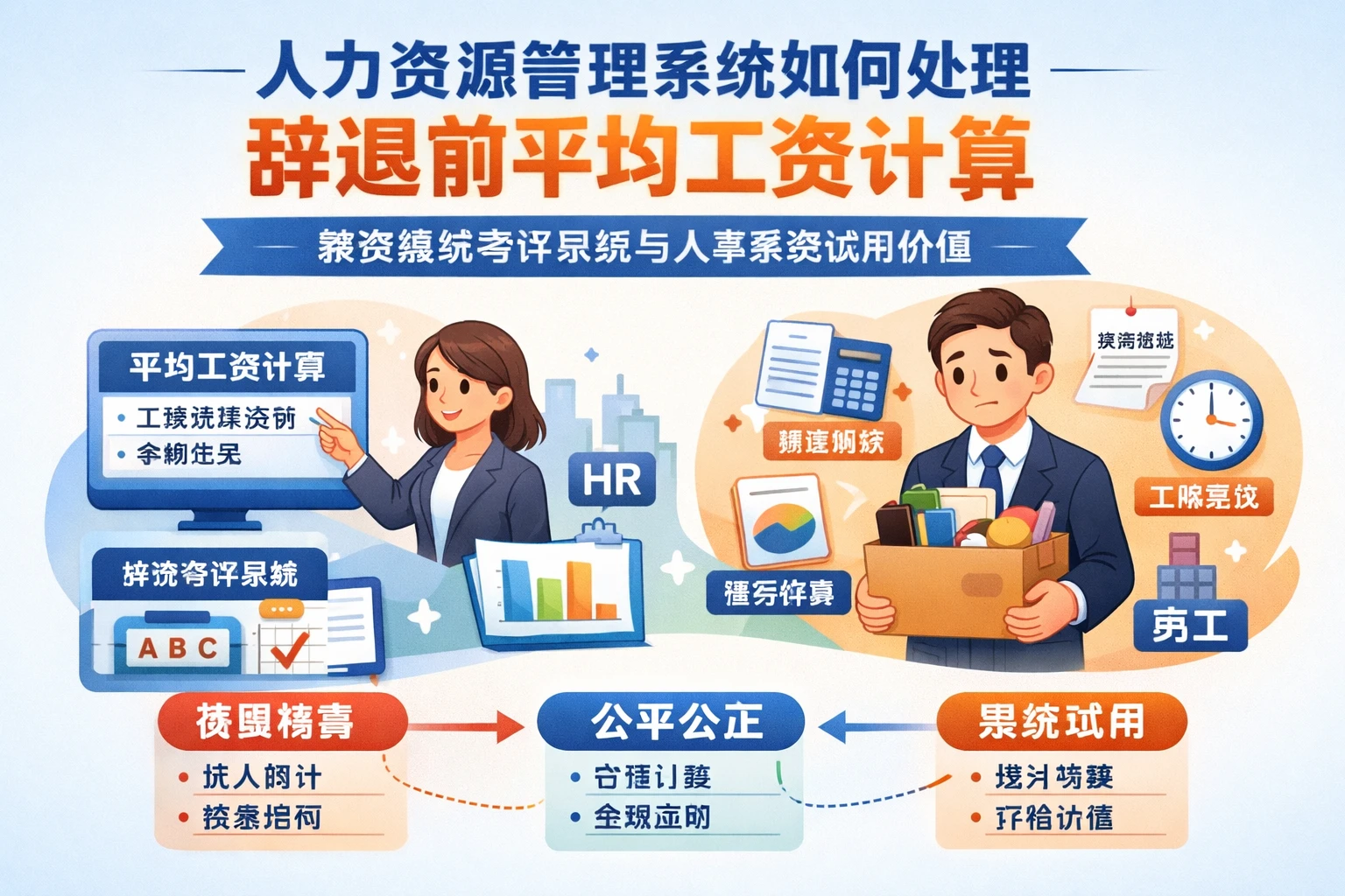 人力资源管理系统如何处理辞退前平均工资计算：兼谈绩效考评系统与人事系统试用价值