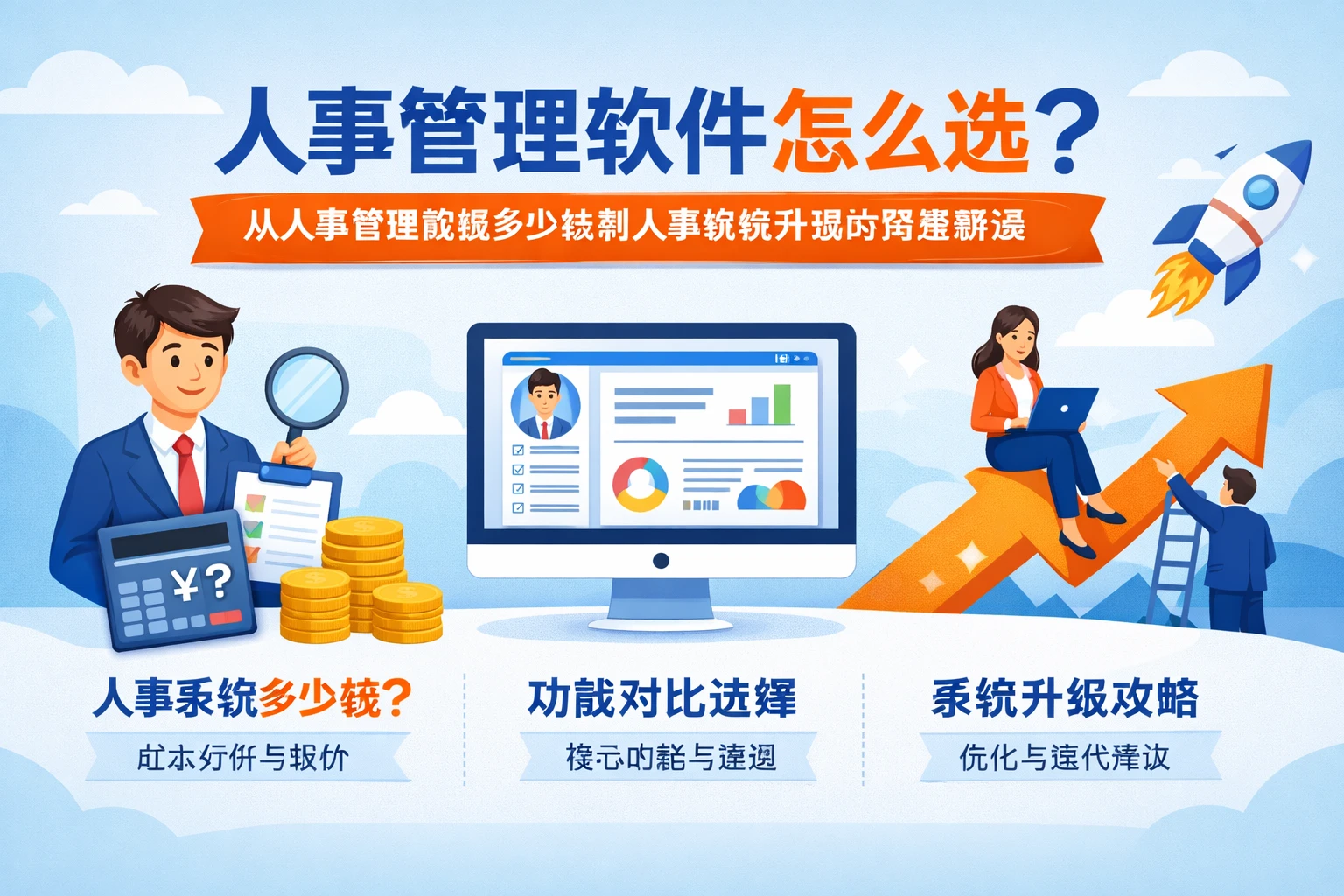 人事管理软件怎么选？从人事管理系统多少钱到人事系统升级的完整解读