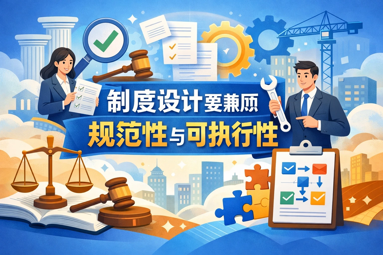 制度设计要兼顾规范性与可执行性