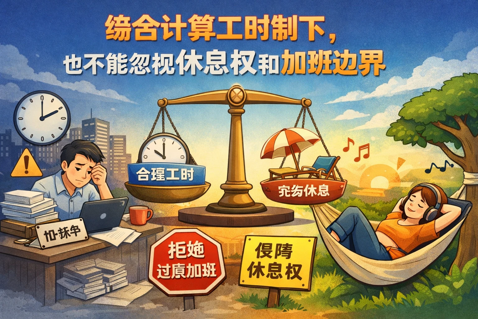 综合计算工时制下，也不能忽视休息权和加班边界
