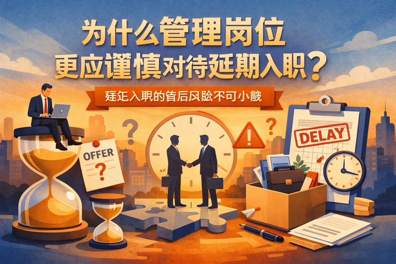 为什么管理岗位更应谨慎对待延期入职