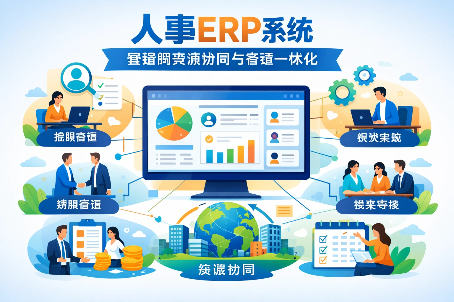 人事ERP系统更强调资源协同与管理一体化