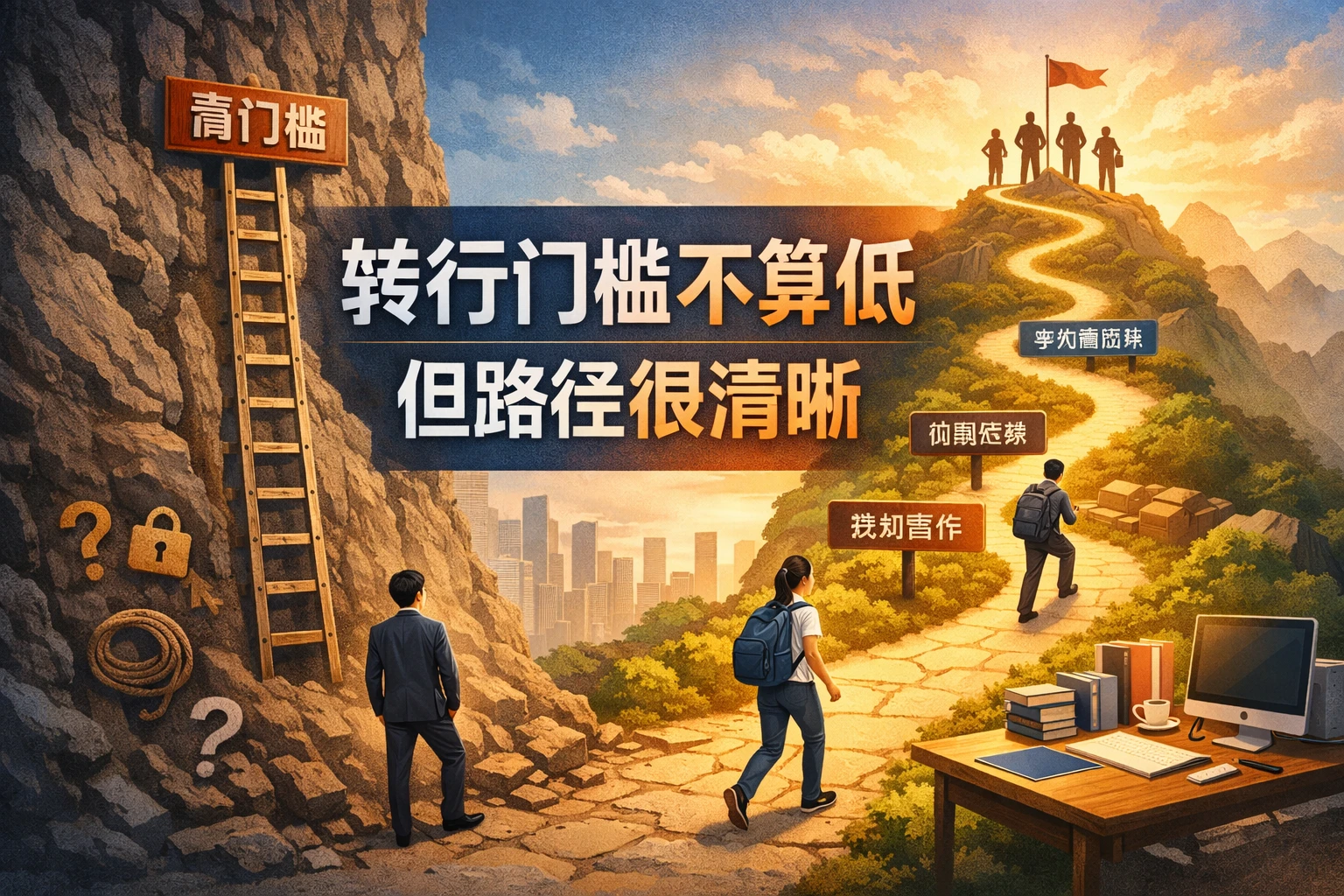 转行门槛不算低，但路径很清晰