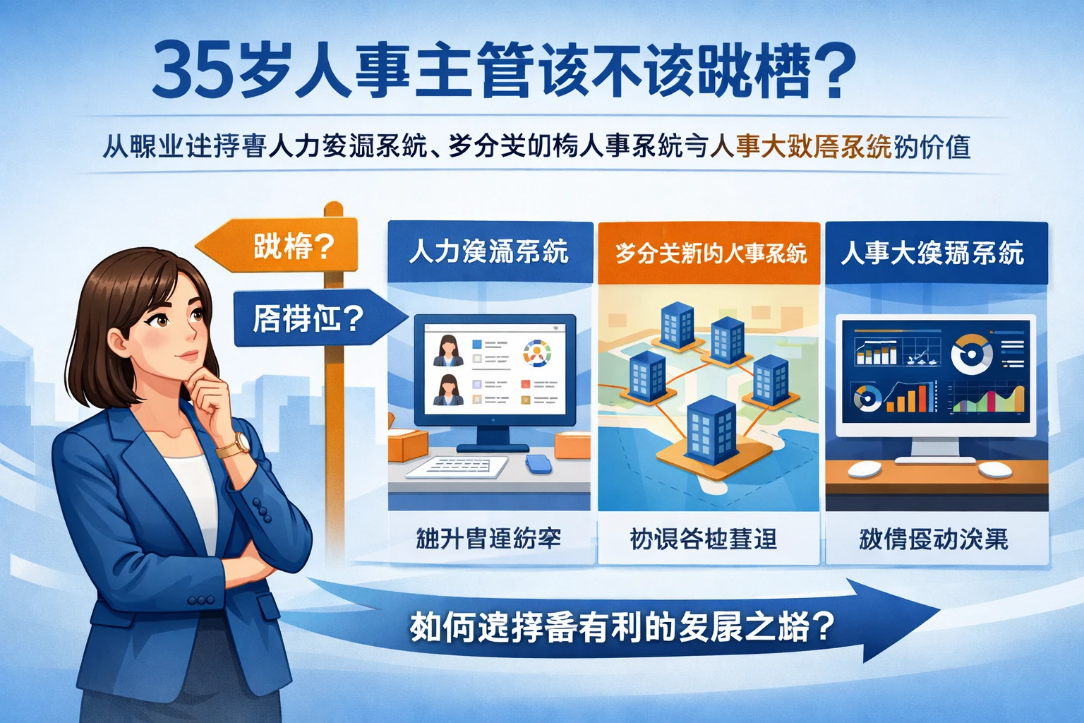 35岁人事主管该不该跳槽?从职业选择看人力资源系统、多分支机构人事系统与人事大数据系统的价值
