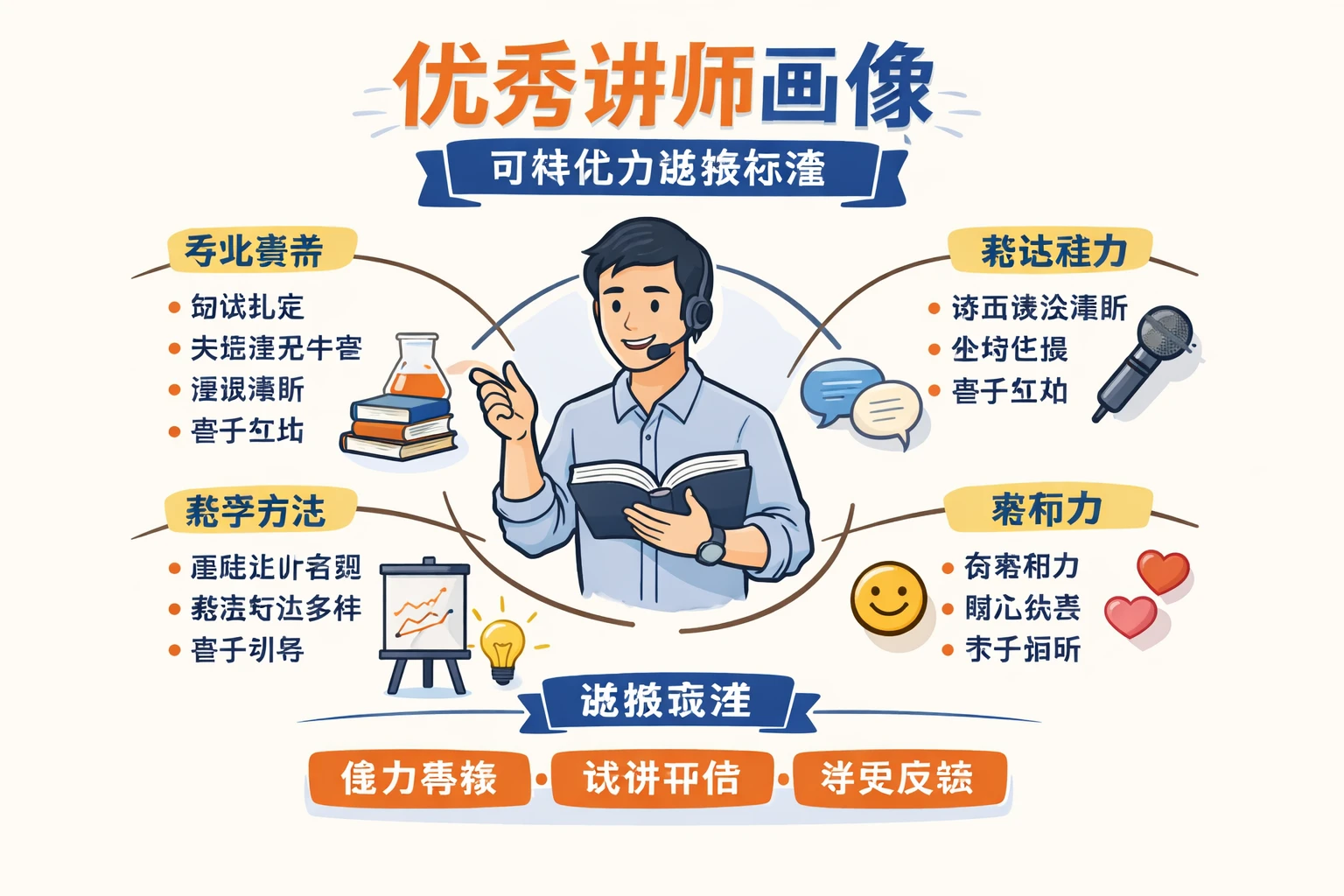 好的讲师画像，要能够转化为可操作的选拔标准