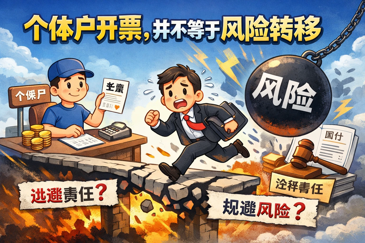 个体户开票，并不等于风险转移