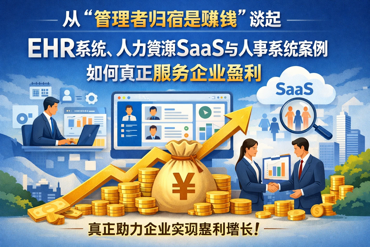 从“管理者归宿是赚钱”谈起：ehr系统、人力资源SaaS与人事系统案例如何真正服务企业盈利
