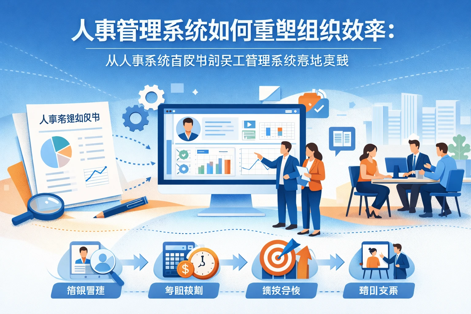 人事管理系统如何重塑组织效率：从人事系统白皮书到员工管理系统落地实践