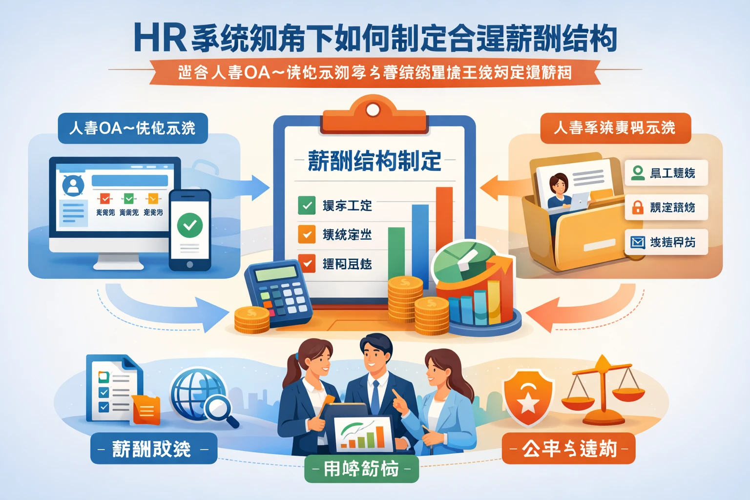 HR系统视角下如何制定合理薪酬结构:结合人事OA一体化系统与人事档案管理系统的实操指南