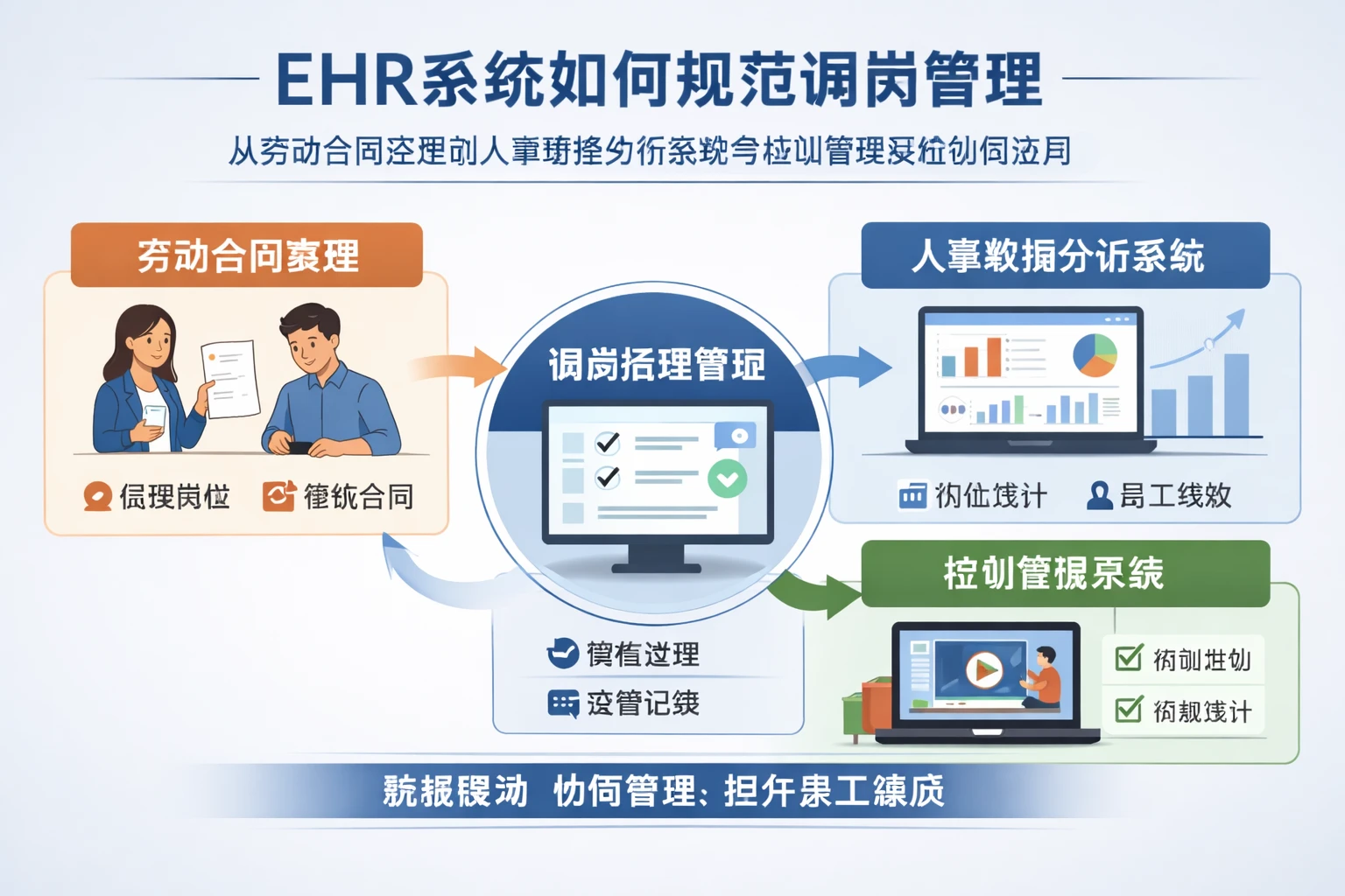 ehr系统如何规范调岗管理:从劳动合同变更到人事数据分析系统与培训管理系统协同应用