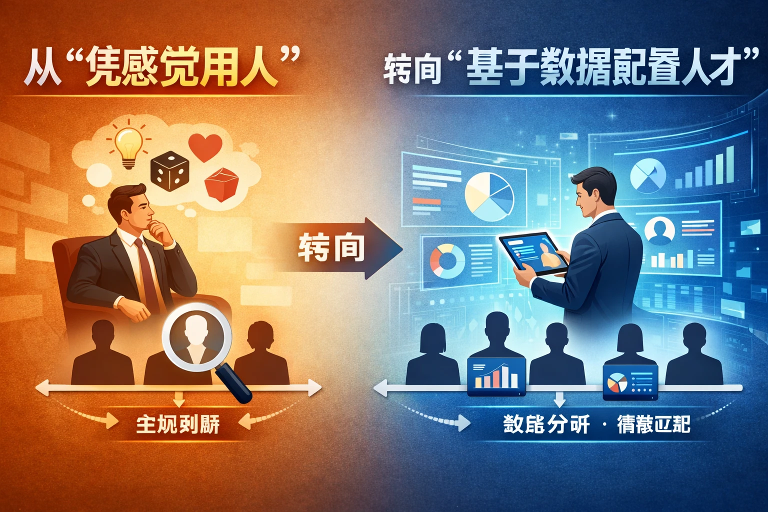 2. 从“凭感觉用人”转向“基于数据配置人才”