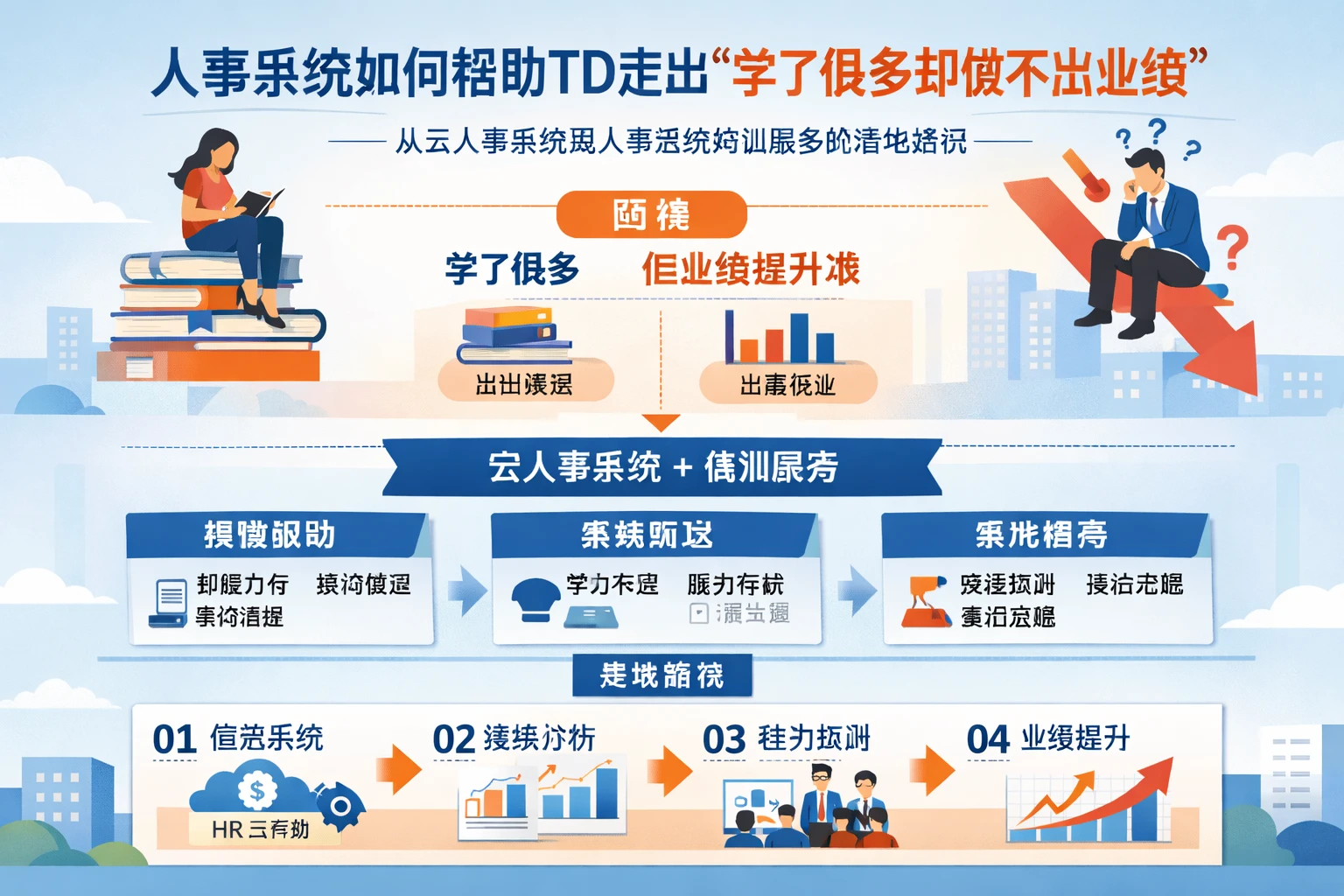 人事系统如何帮助TD走出“学了很多却做不出业绩”的困境——从云人事系统到人事系统培训服务的落地路径