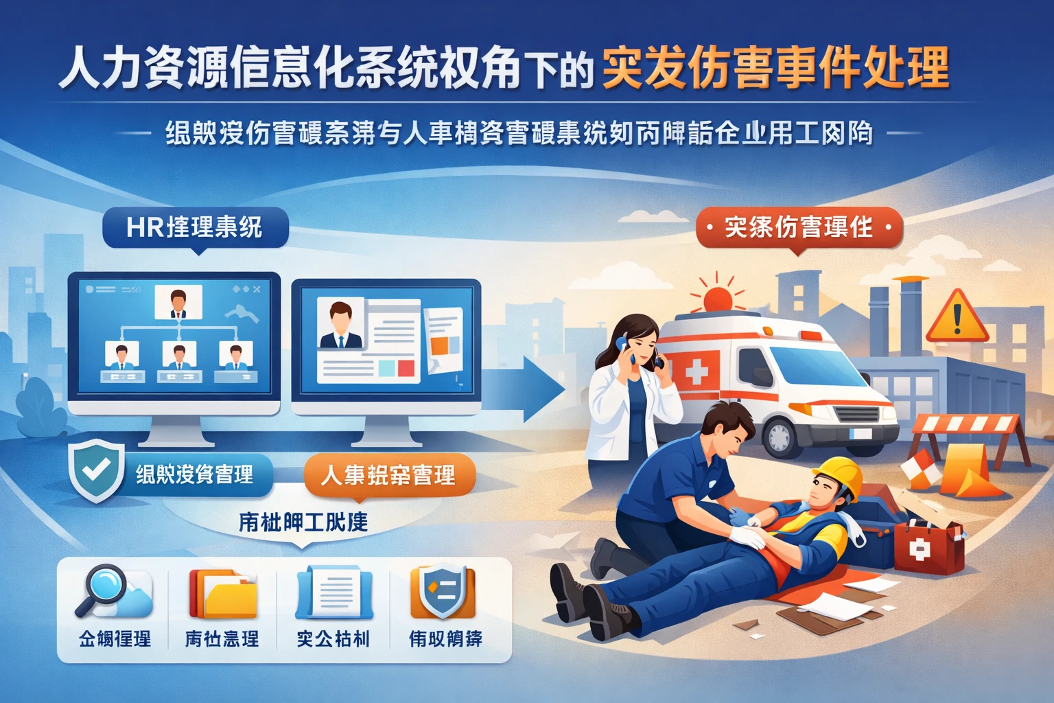 人力资源信息化系统视角下的突发伤害事件处理：组织架构管理系统与人事档案管理系统如何降低企业用工风险