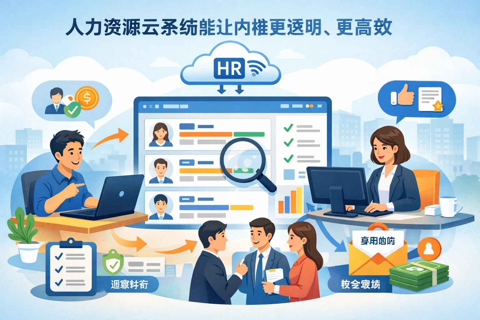 人力资源云系统能让内推更透明、更高效