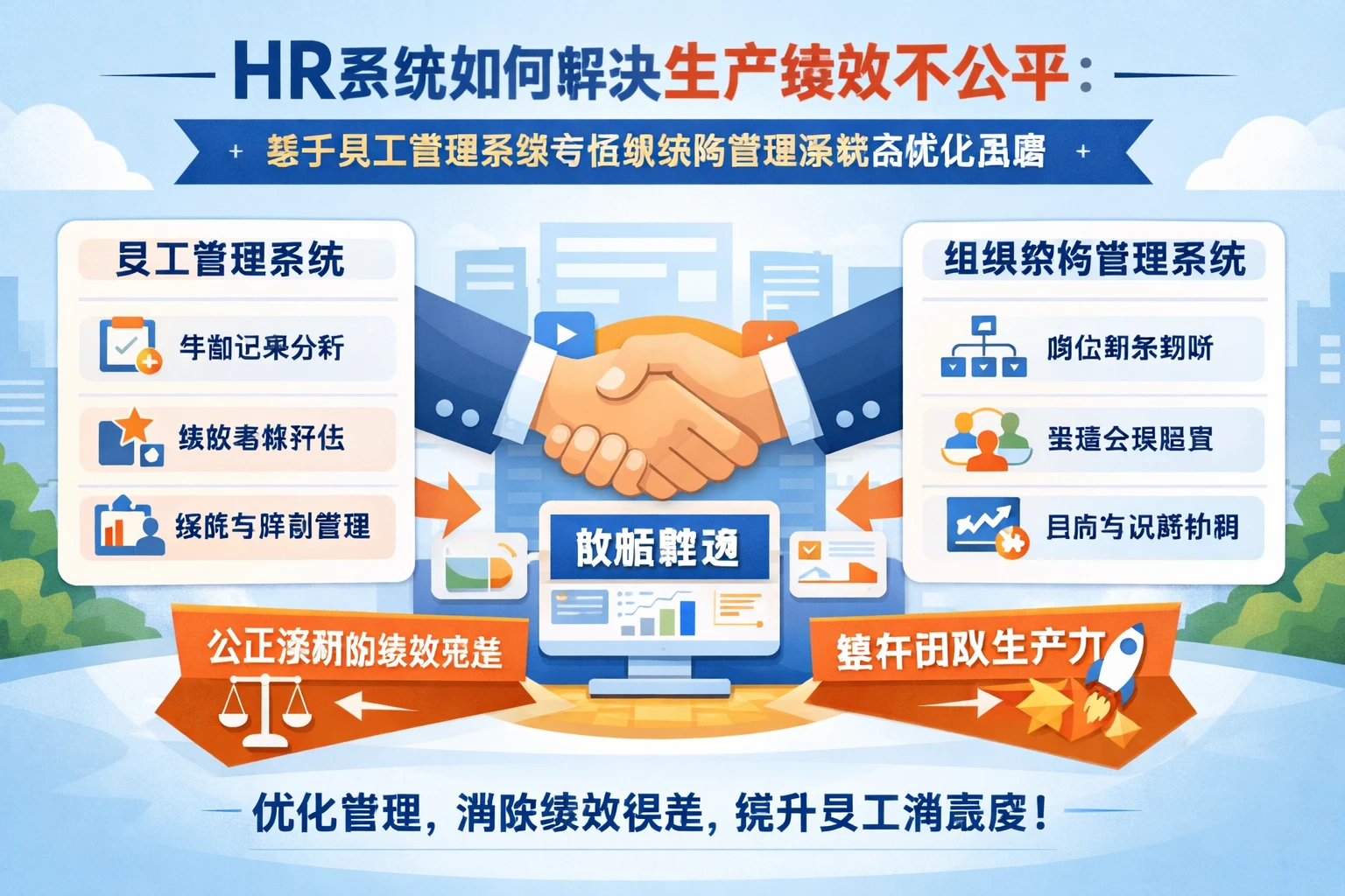 HR系统如何解决生产绩效不公平：基于员工管理系统与组织架构管理系统的优化思路