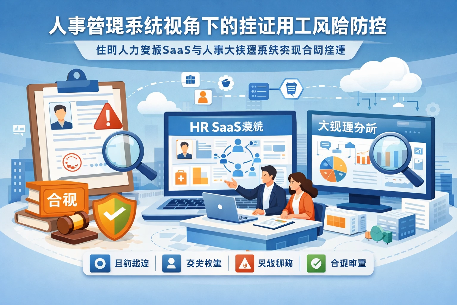 人事管理系统视角下的挂证用工风险防控：借助人力资源SaaS与人事大数据系统实现合规管理