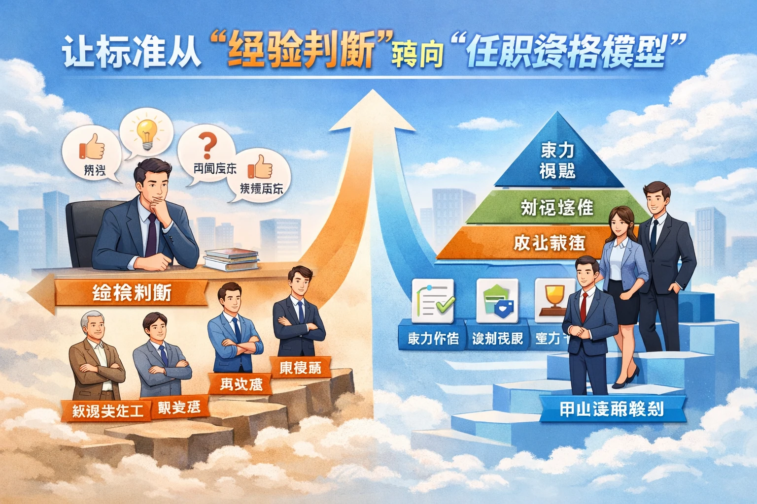 让标准从“经验判断”转向“任职资格模型”