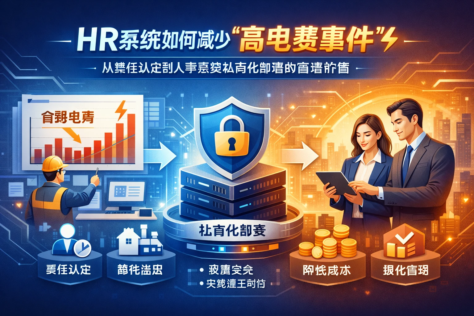 HR系统如何减少“高电费事件”：从责任认定到人事系统私有化部署的管理价值