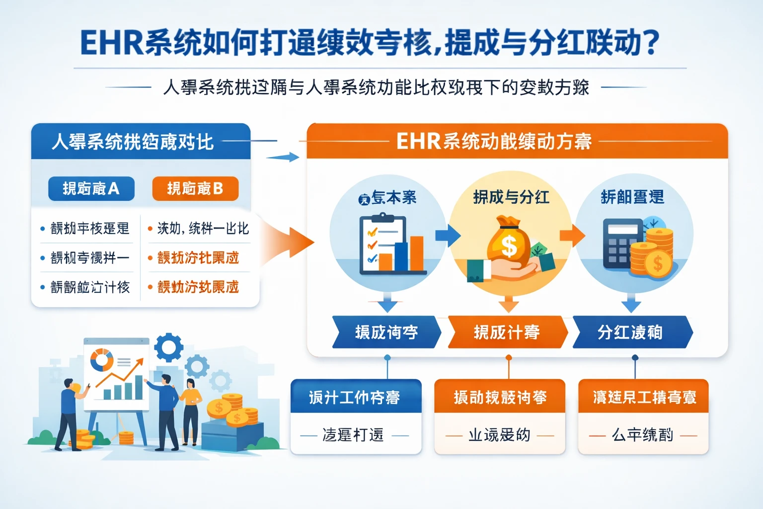 ehr系统如何打通绩效考核、提成与分红联动？人事系统供应商与人事系统功能比较视角下的实操方案