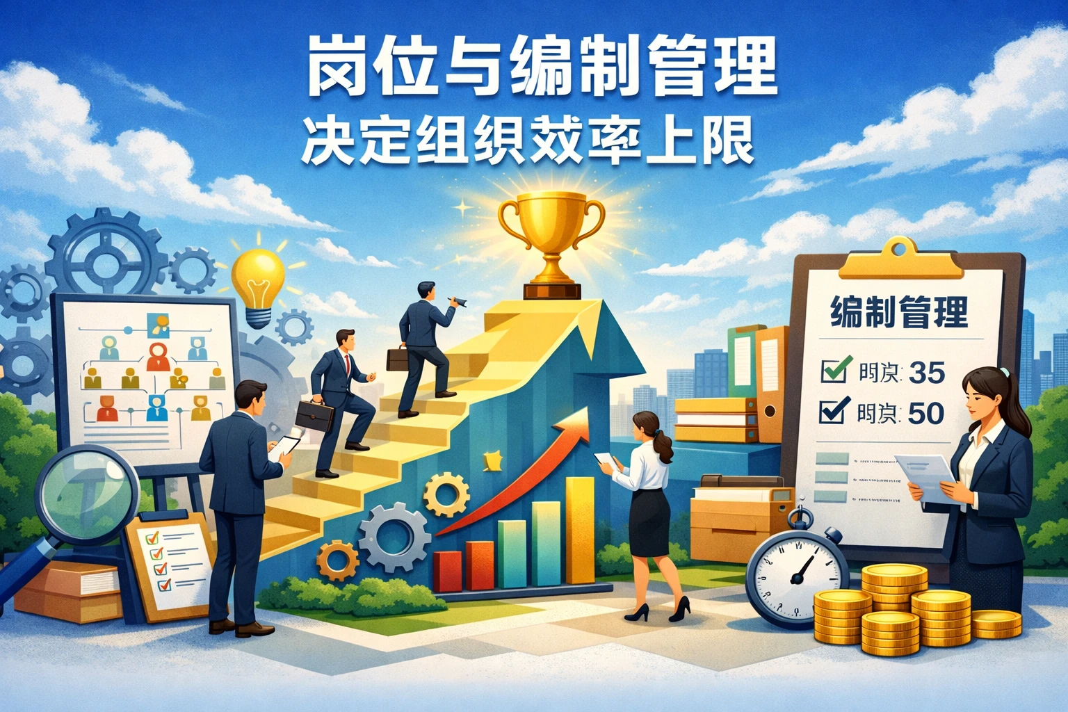 岗位与编制管理决定组织效率上限