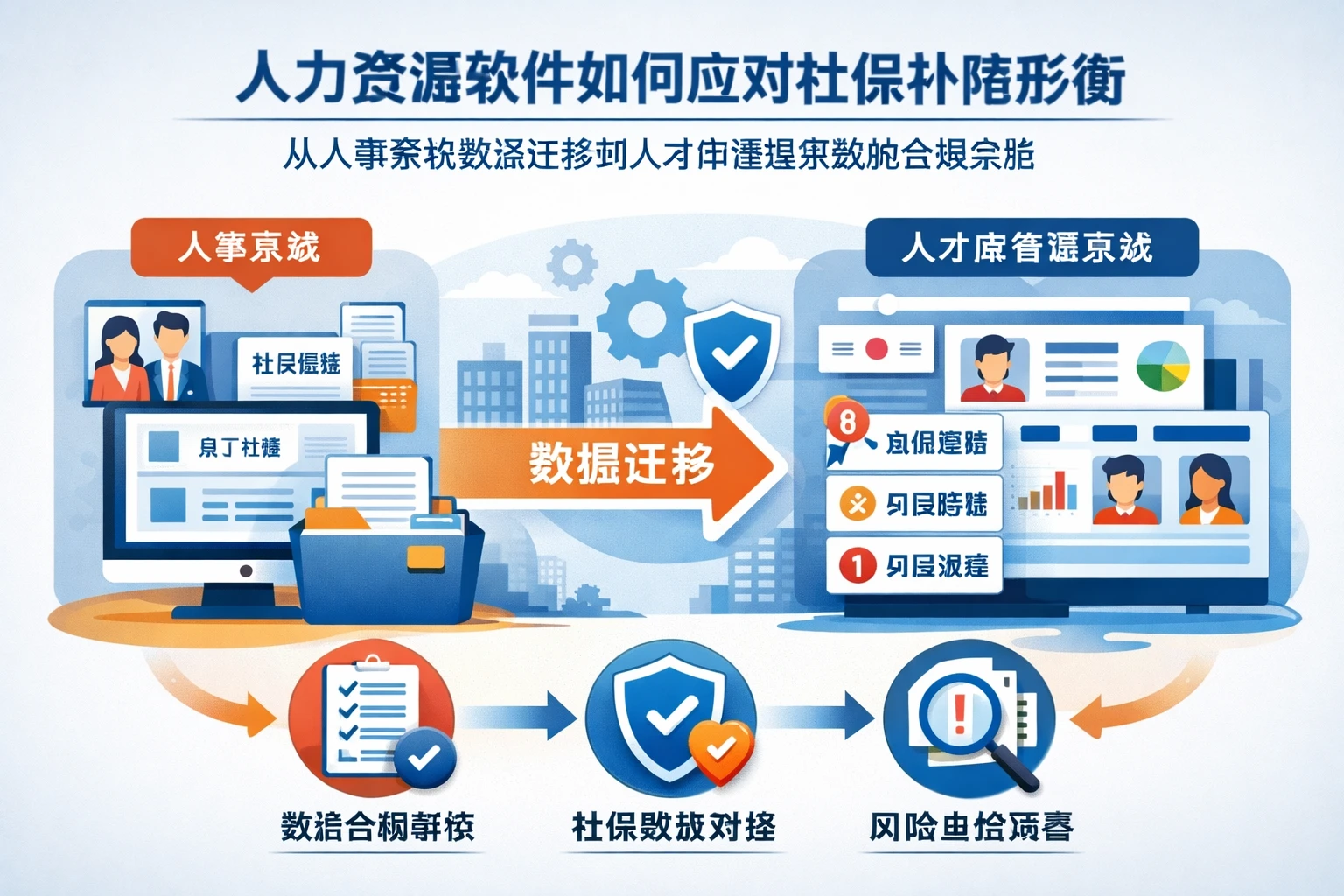 人力资源软件如何应对社保补缴情形：从人事系统数据迁移到人才库管理系统的合规实践