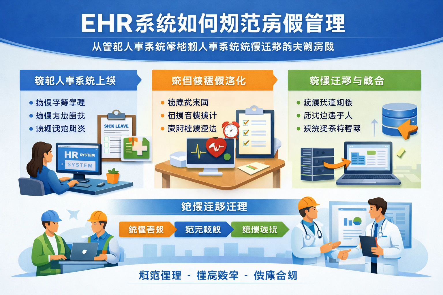 ehr系统如何规范病假管理：从智能人事系统落地到人事系统数据迁移的关键实践