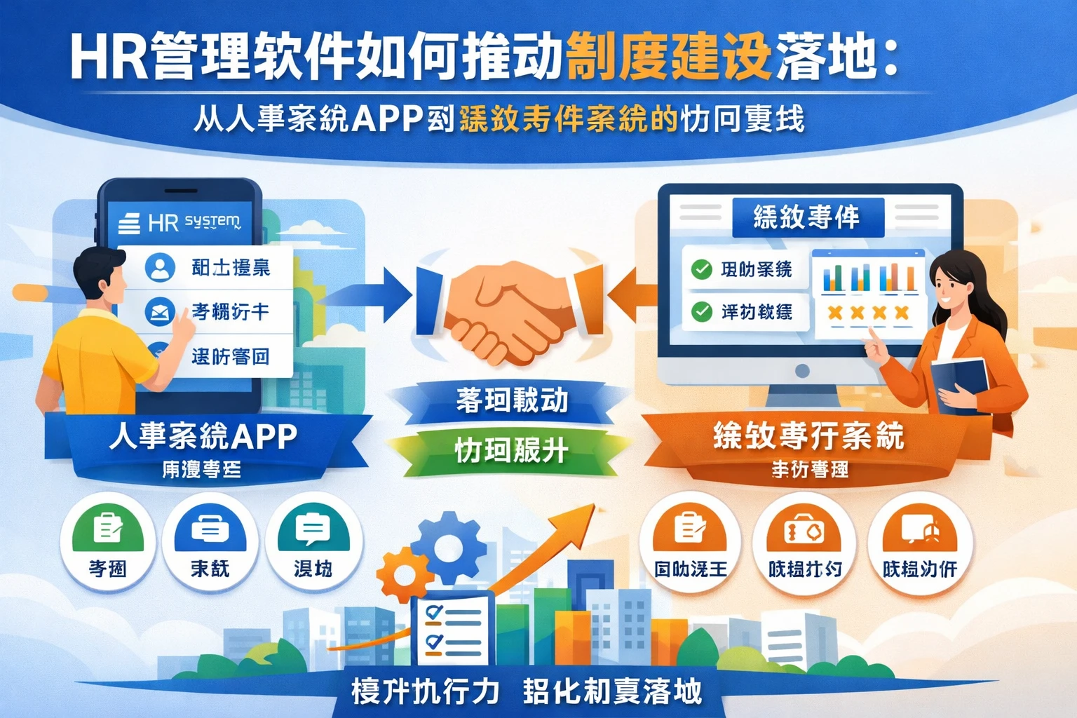 HR管理软件如何推动制度建设落地：从人事系统APP到绩效考评系统的协同实践