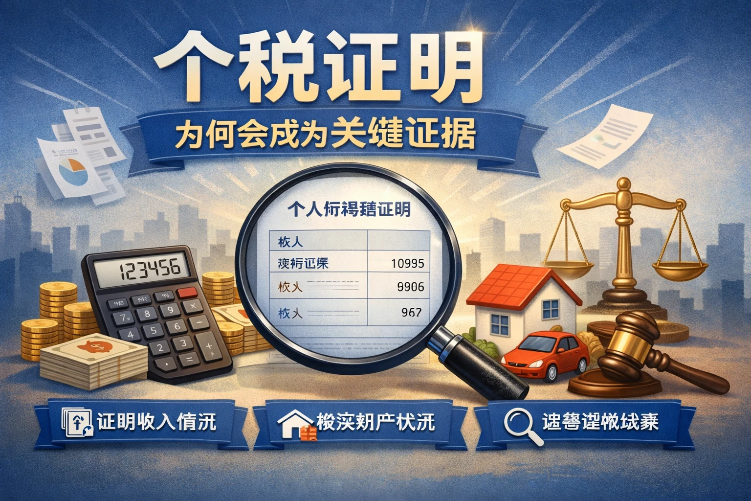 个税证明为何会成为关键证据