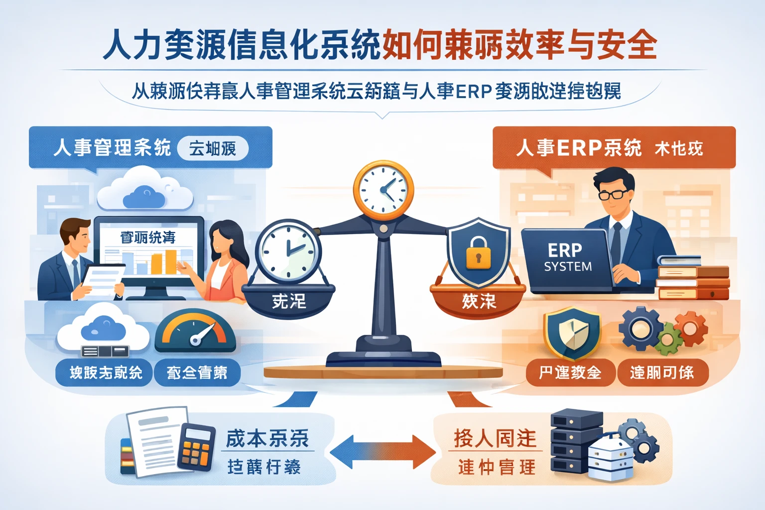 人力资源信息化系统如何兼顾效率与安全：从薪酬核算看人事管理系统云端版与人事ERP系统的选择逻辑