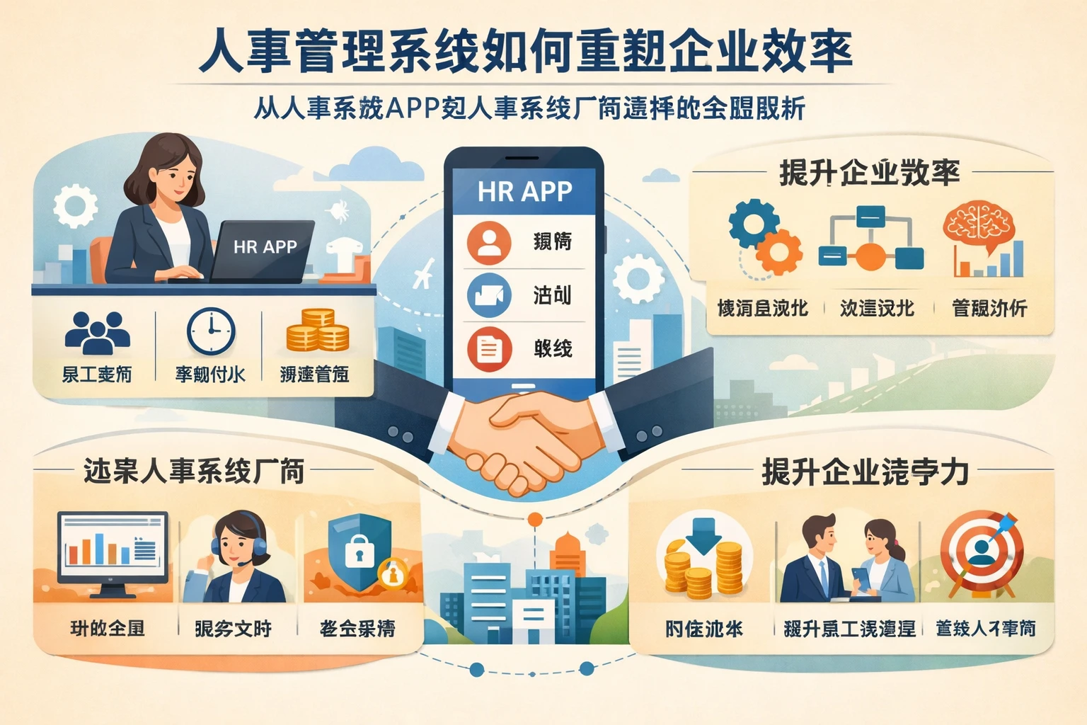 人事管理系统如何重塑企业效率:从人事系统APP到人事系统厂商选择的全面解析