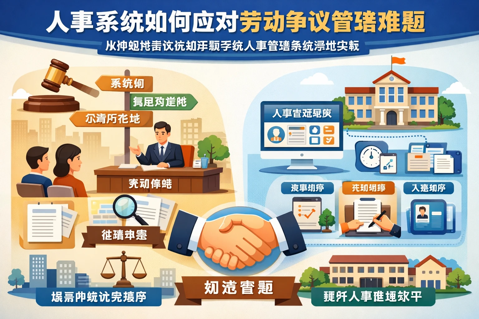 人事系统如何应对劳动争议管辖难题:从仲裁地点优先顺序到学校人事管理系统落地实践