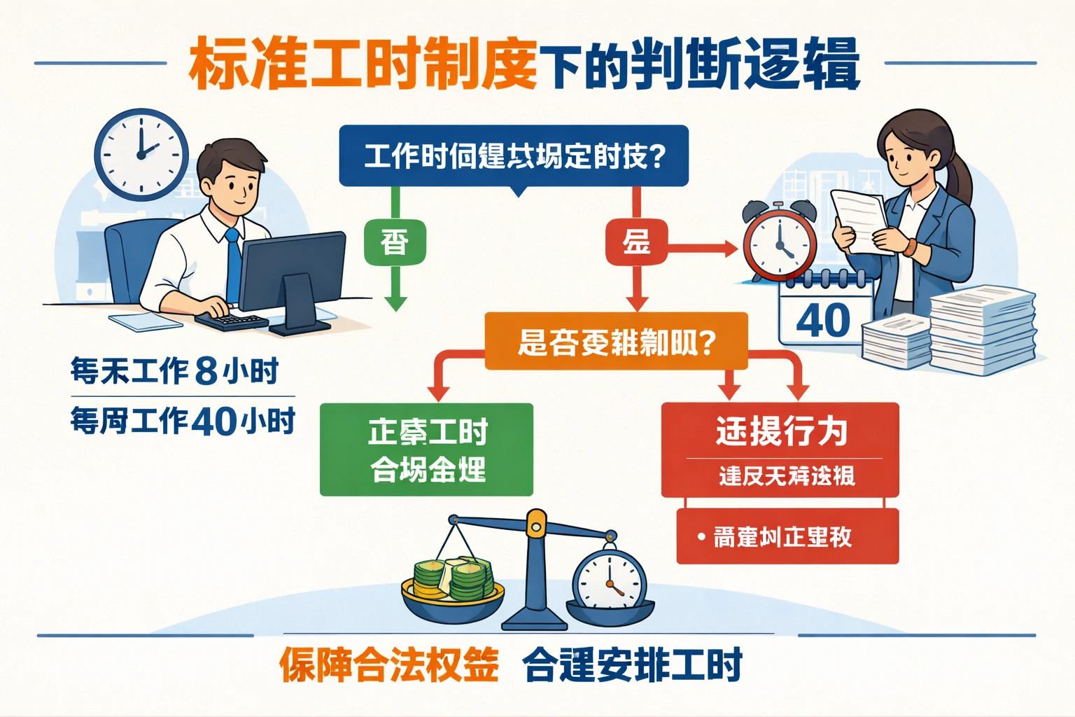 标准工时制度下的判断逻辑